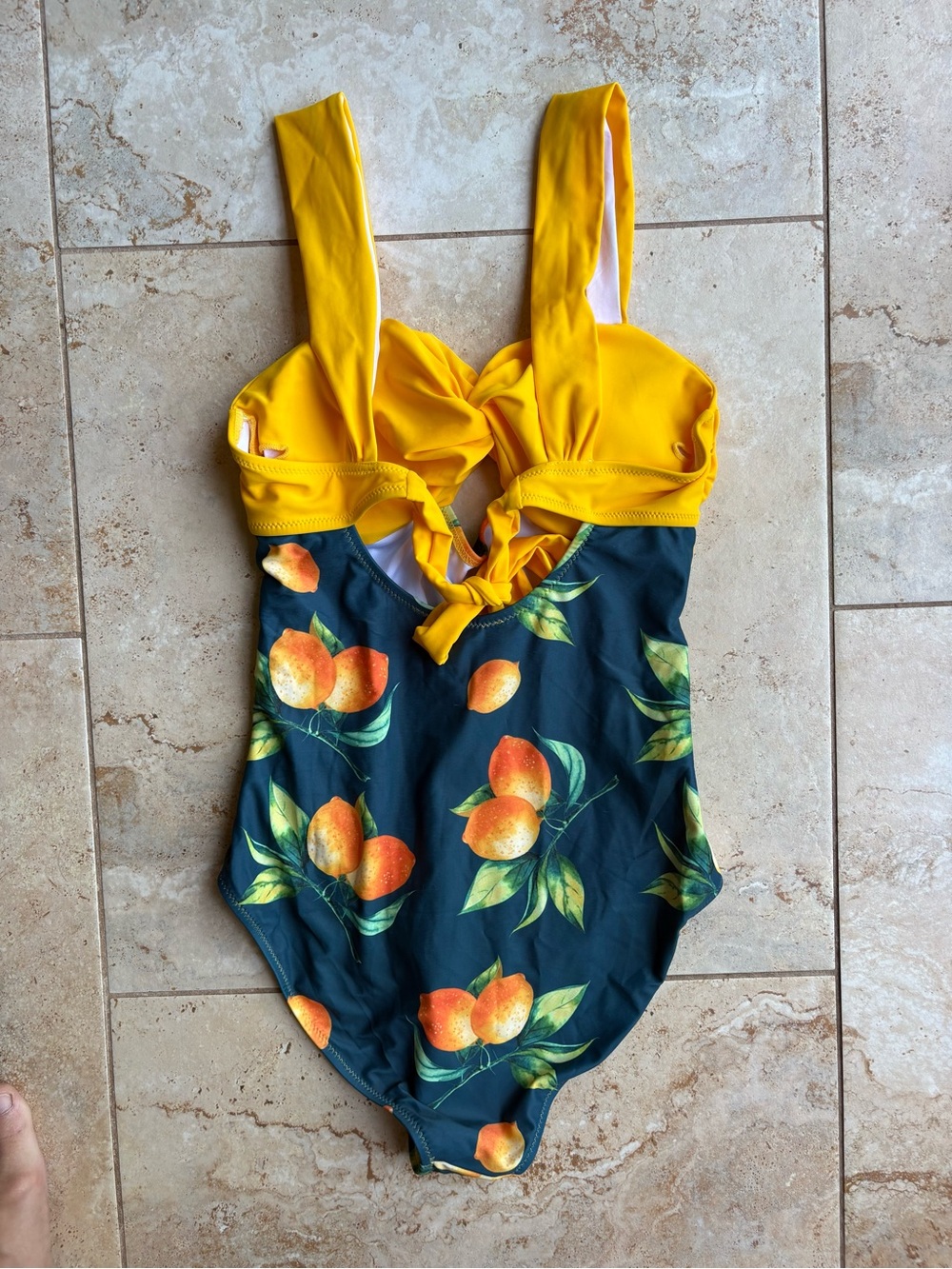 Size Medium One Piece Swimsuit - Picture 2 of 3